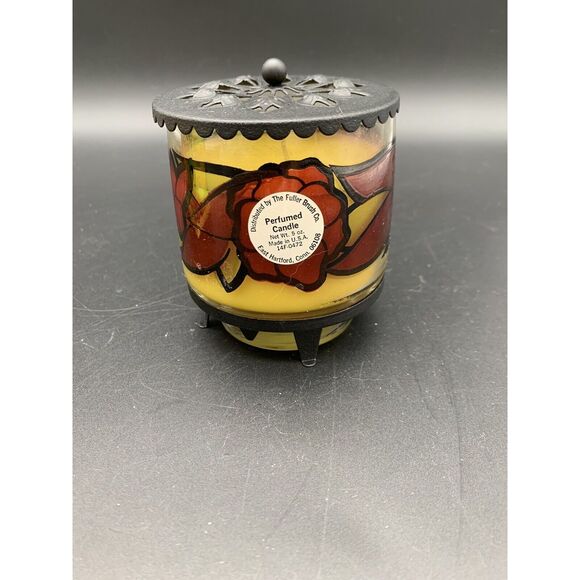Vintage 70’s Fuller Brush Company Tiffany Style Candle 5 Oz NOS - Picture 10 of 10
